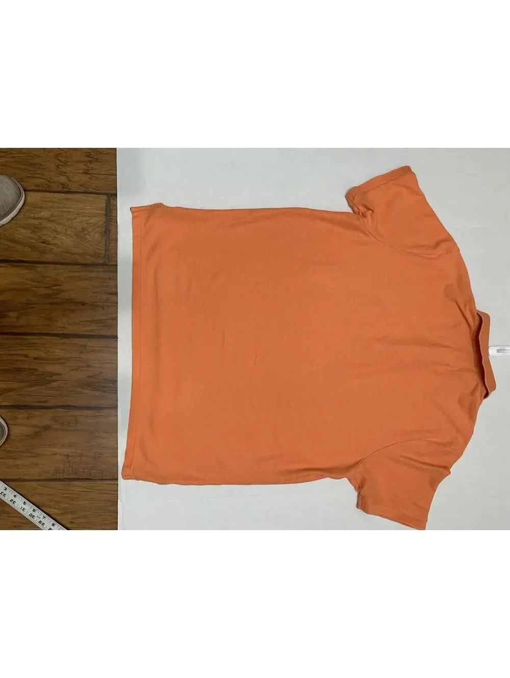 Ralph Lauren Us Polo Association Pique Mens Golf Shirt Apricot Size XXL